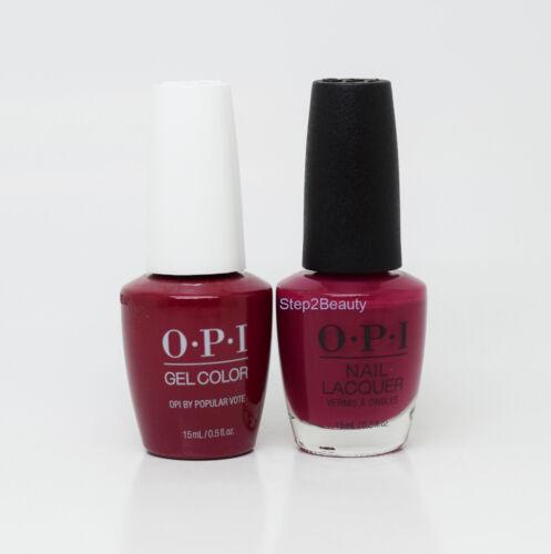 OPI Duo Gel + Matching Lacquer W63 OPI by Popular Vote