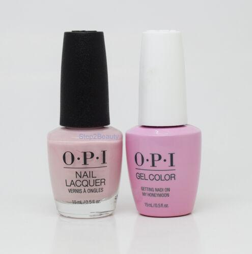 OPI Duo Gel + Matching Lacquer F82 Getting Nadi On My Honeymoon