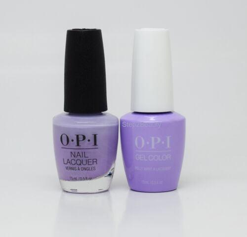 OPI Duo Gel + Matching Lacquer F83 Polly Want a Lacquer?