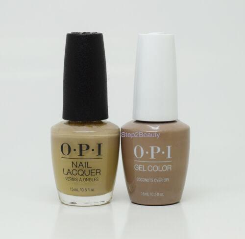 OPI Duo Gel + Matching Lacquer F89 Coconuts Over OPI