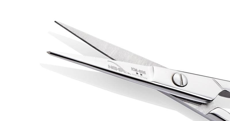 NGHIA Stainless Steel Eyebrow Scissors KM-605