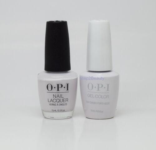 OPI Duo Gel + Matching Lacquer L26 Suzi Chases Portu-geese
