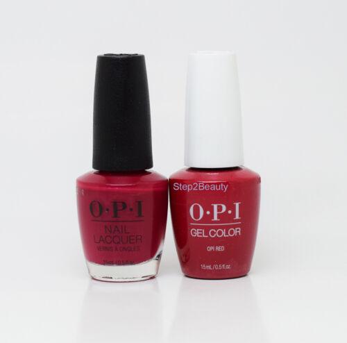 OPI Duo Gel + Matching Lacquer L72 OPI Red