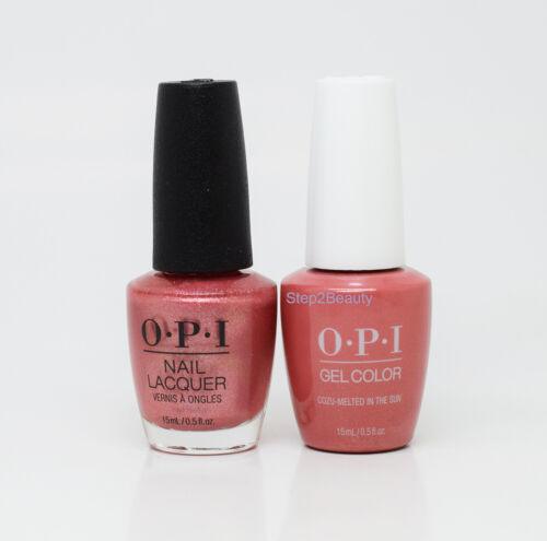 OPI Duo Gel + Matching Lacquer M27 Cozu-melted in The Sun
