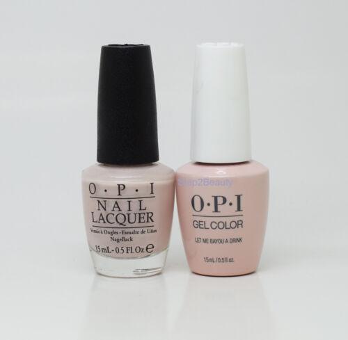 OPI Duo Gel + Matching Lacquer N51 Let Me Bayou a Drink