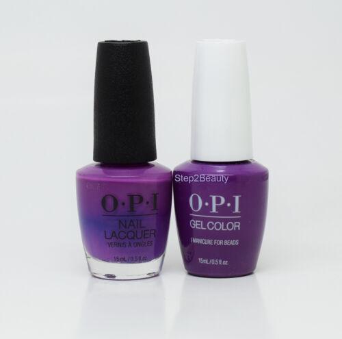 OPI Duo Gel + Matching Lacquer N54 I Manicure for Beads