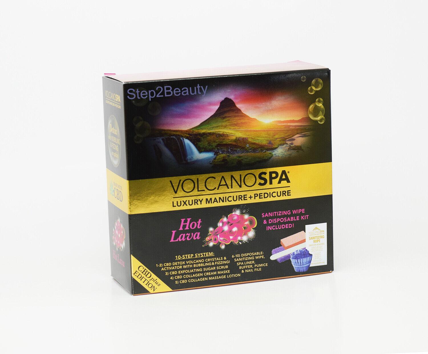 Lapalm Volcano Spa Pedicure 5-Step in A Box Kit - Hot Lava
