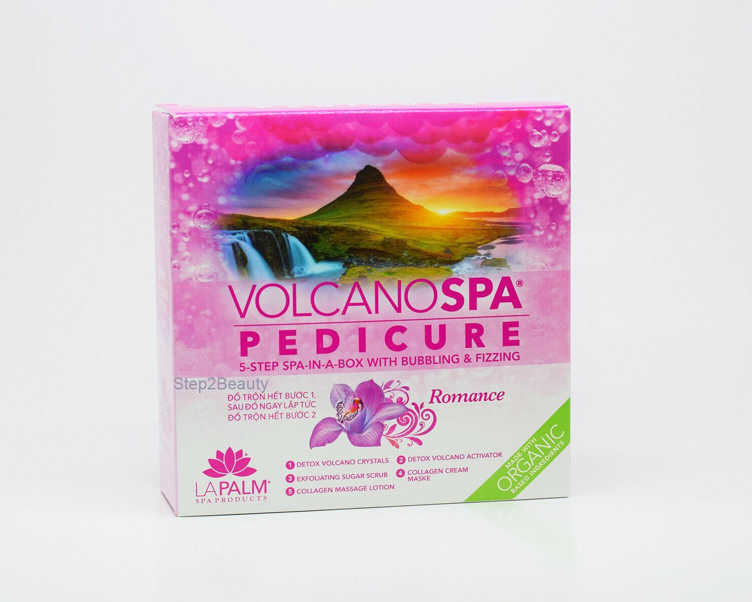 Lapalm Volcano Spa Pedicure 5-Step in A Box Kit - Romance
