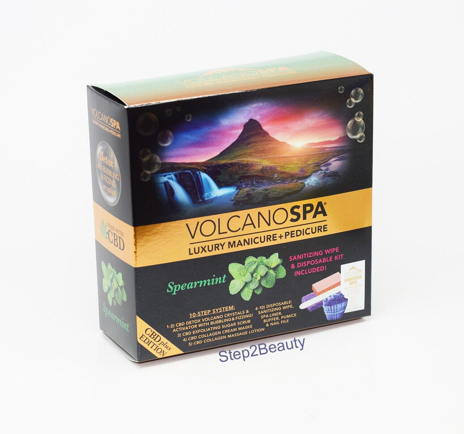 Lapalm Volcano Spa Pedicure 5-Step in A Box Kit - Spearmint