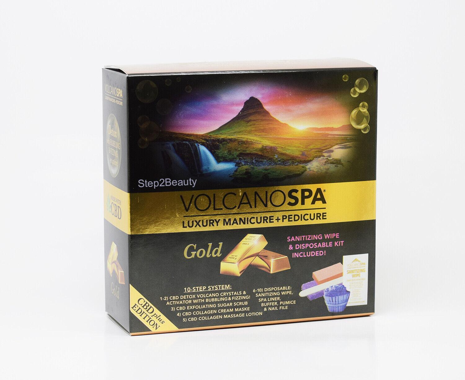 Lapalm Volcano Spa Pedicure 5-Step in A Box Kit - Gold