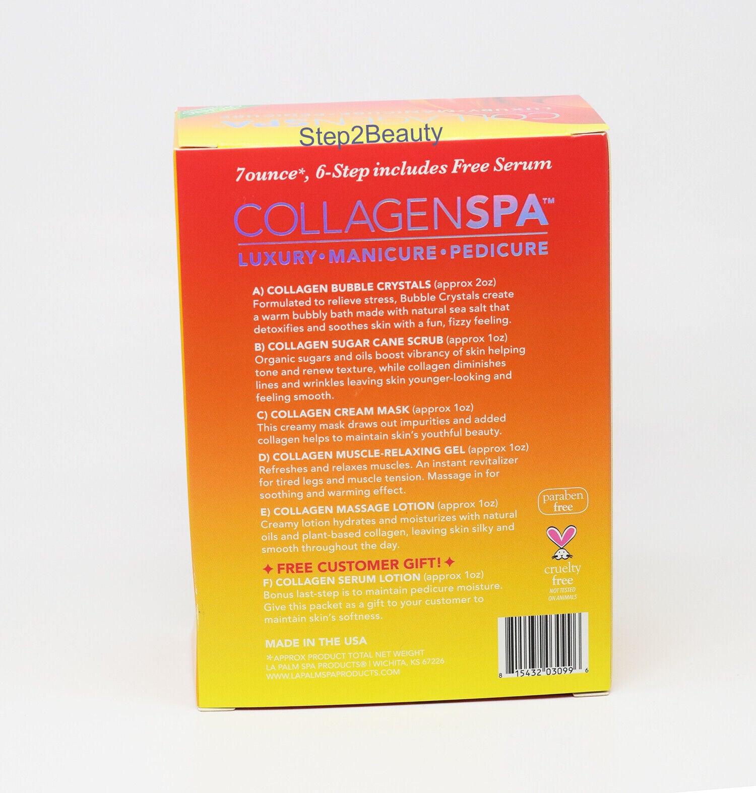 Lapalm Collagen Spa Manicure - Pedicure Kit - SWEET ORANGE