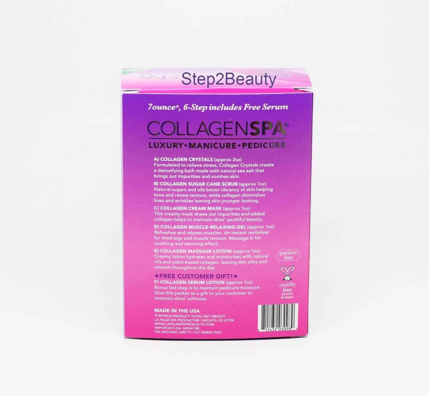 Lapalm Collagen Spa Manicure Pedicure Kit - Lavender Lace