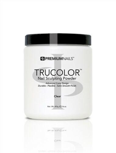PremiumNails Acrylic Trucolor Nail Powder - 16 oz CLEAR