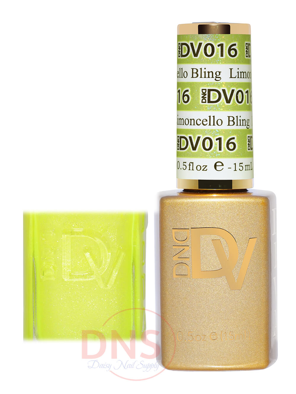 DIVA Gel Polish ONLY - #016 Limoncello Bling