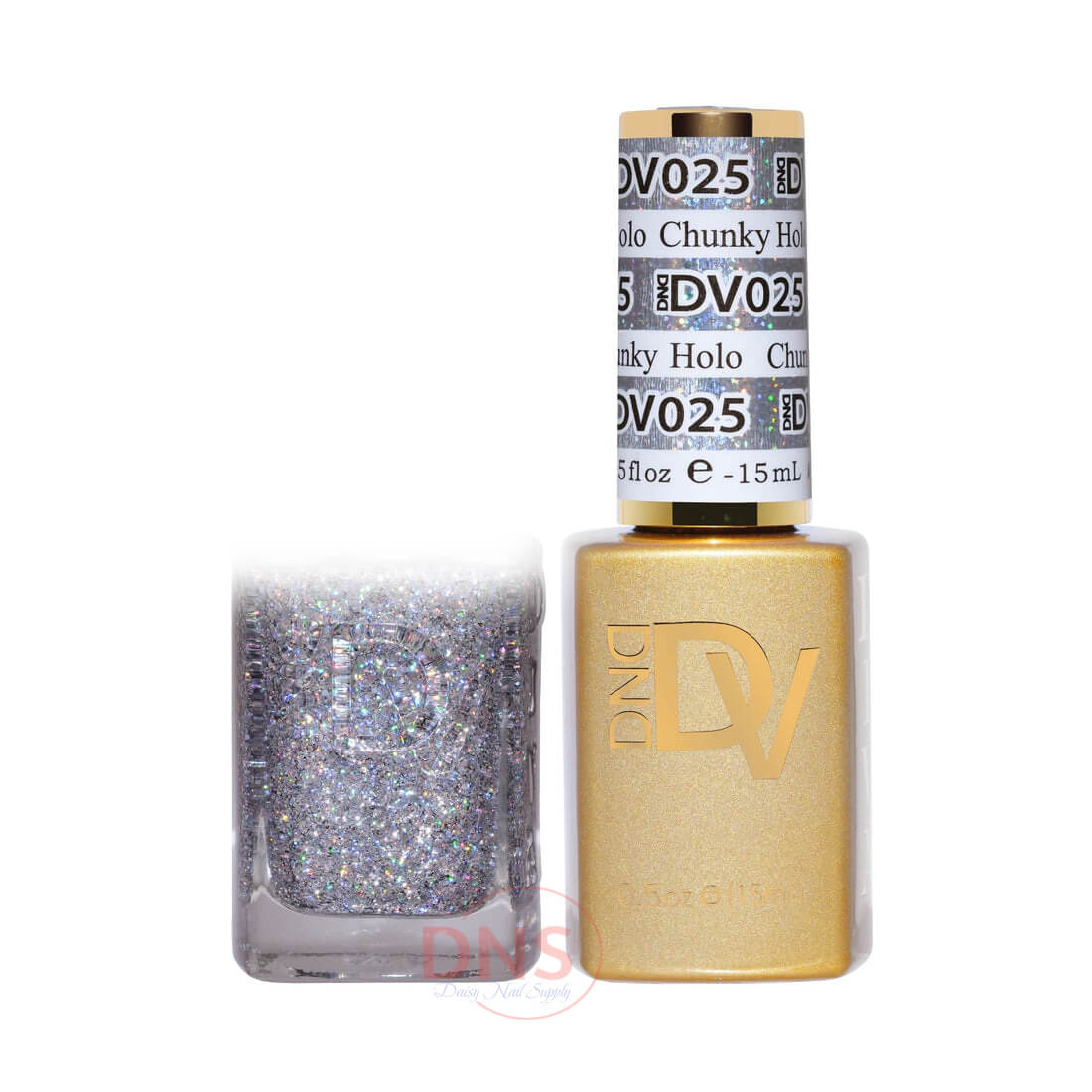 DIVA Gel Polish ONLY - #025 Chunky Holo