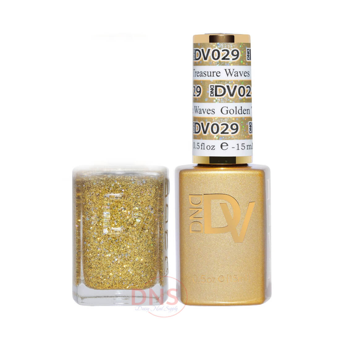 DIVA Gel Polish ONLY - #029 Golden Treasure Waves