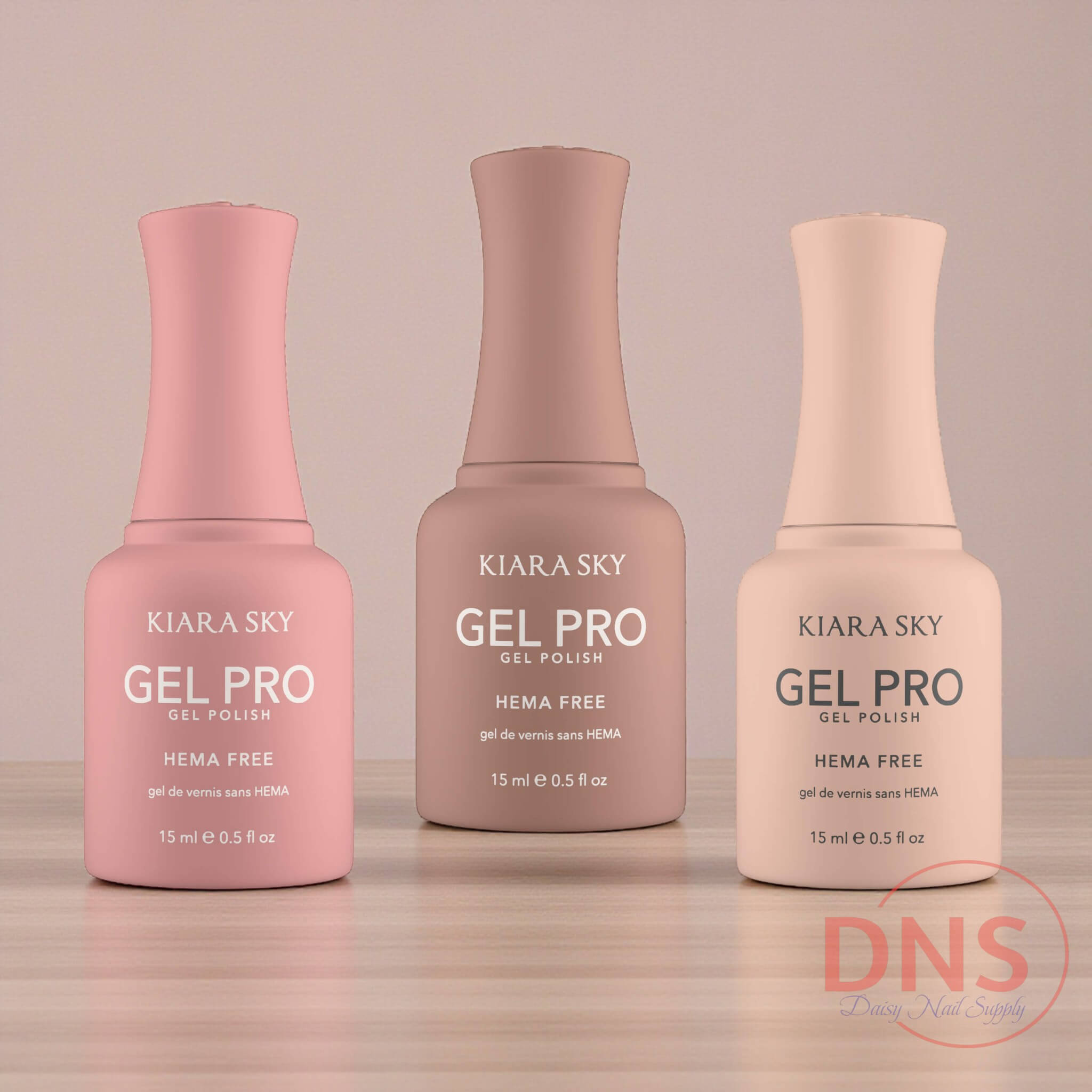 Kiara Sky GEL PRO Gel Polish HEMA FREE - HFG 007 + 015 + 022