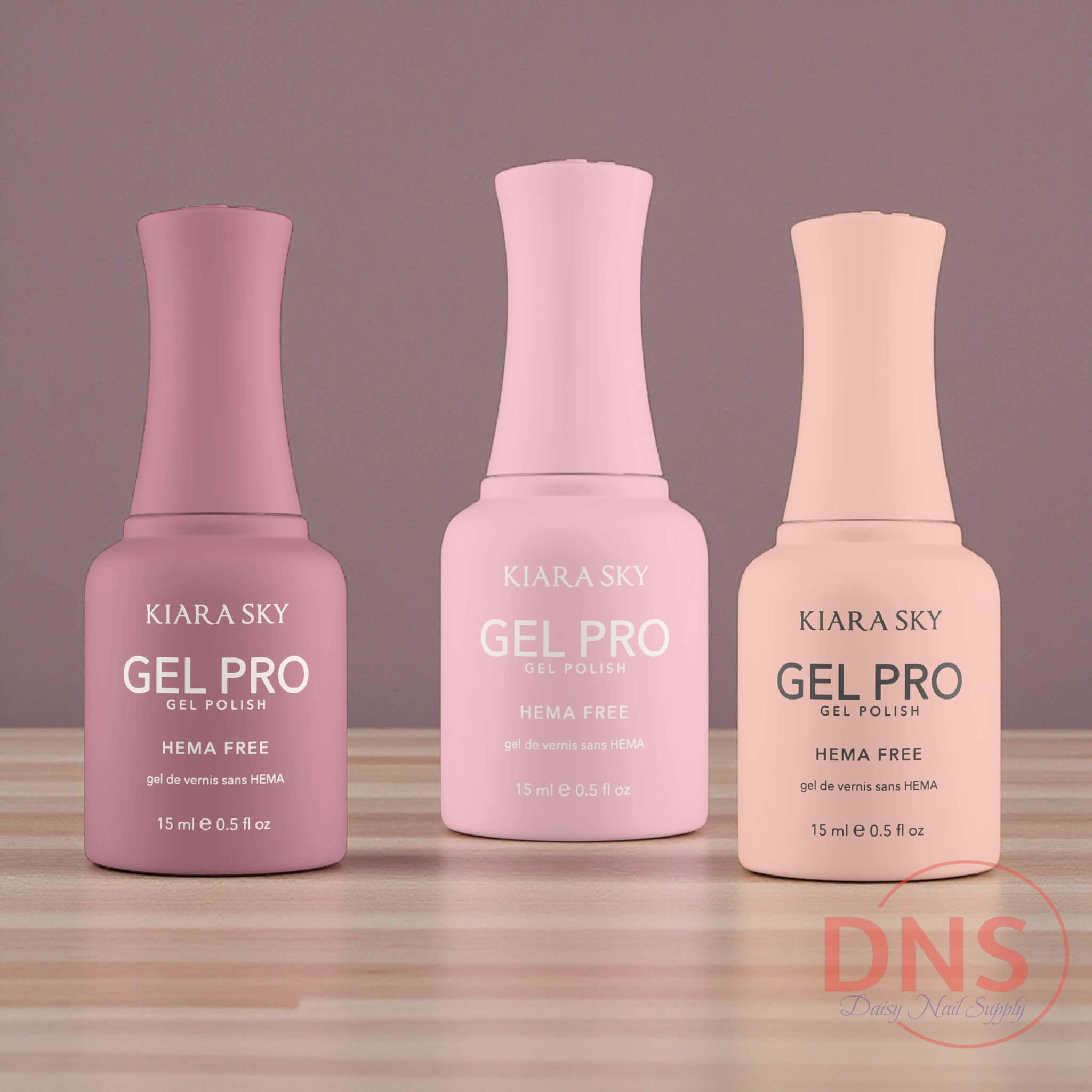 Kiara Sky GEL PRO Gel Polish HEMA FREE - HFG 008 + 017 + 024