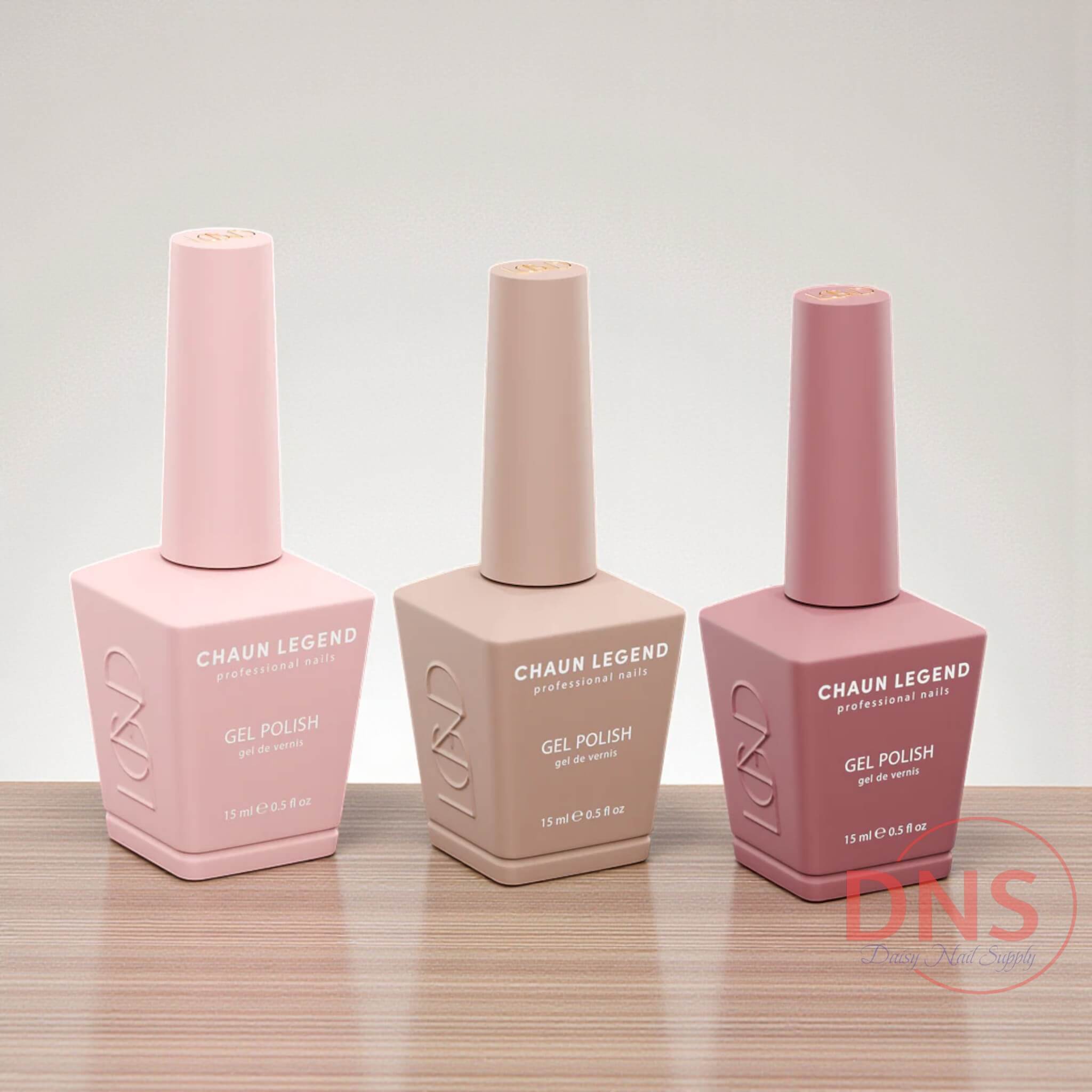 Chaun Legend Gel Polish LG 5009 + 5019 + 5029