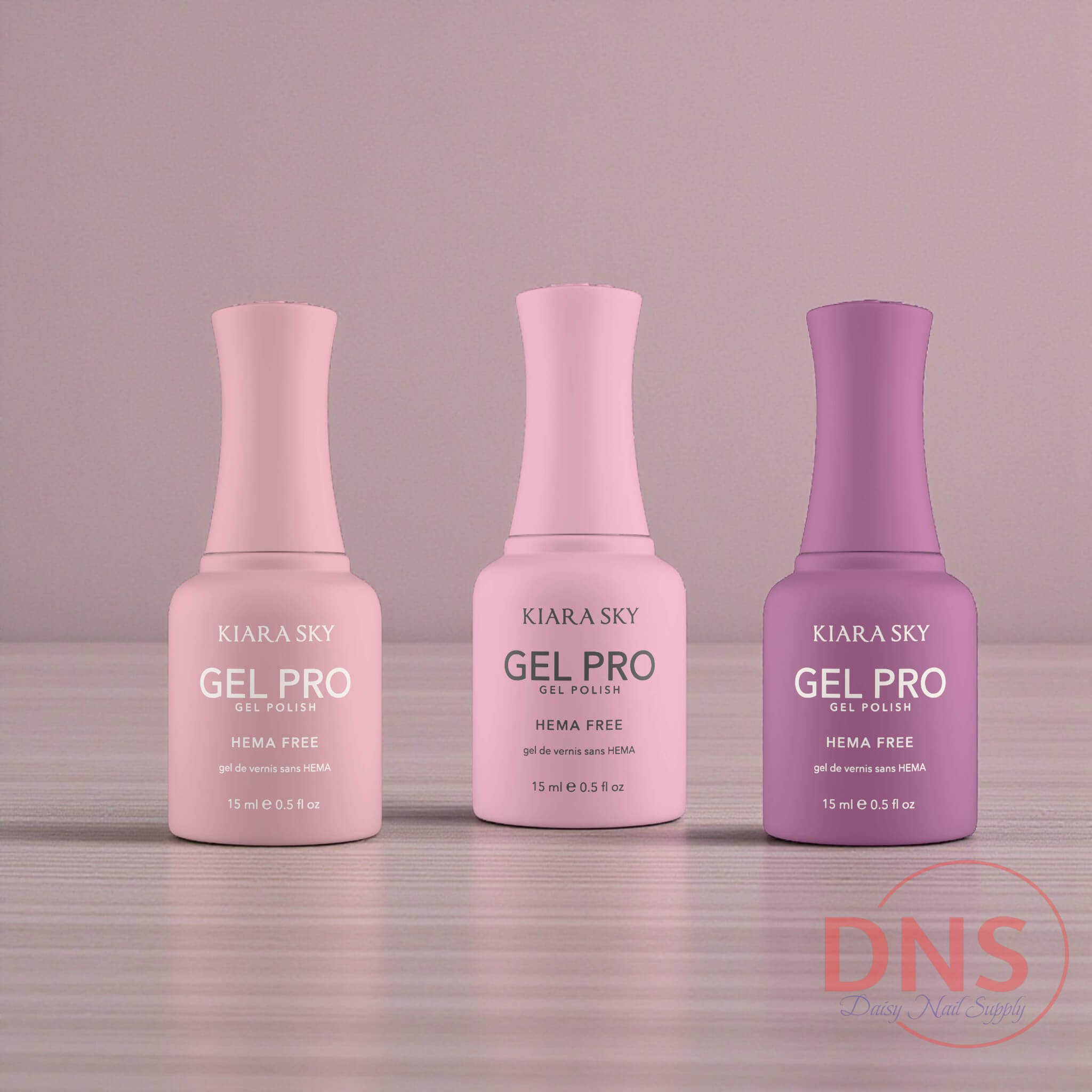 Kiara Sky GEL PRO Gel Polish HEMA FREE - HFG 009 + 034 + 039