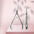 Staleks Cuticle Nail Nipper - Stainless Steel - Square Head - CLASSIC 10 Full Jaw 8mm (NC-10-8)