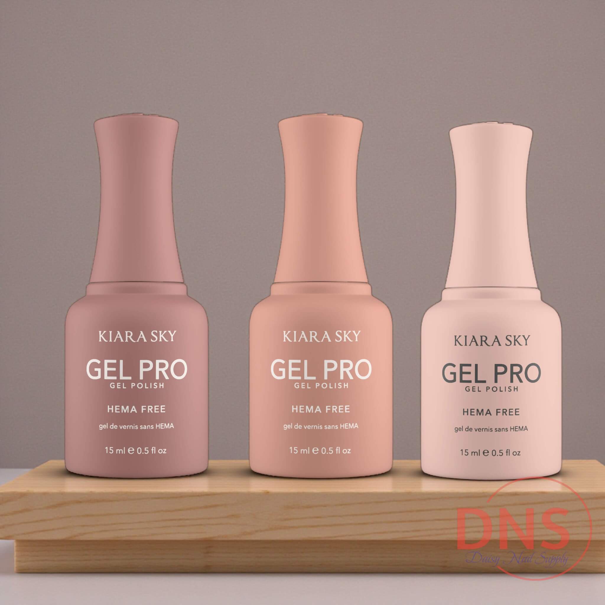 Kiara Sky GEL PRO Gel Polish HEMA FREE - HFG 010 + 014 + 021