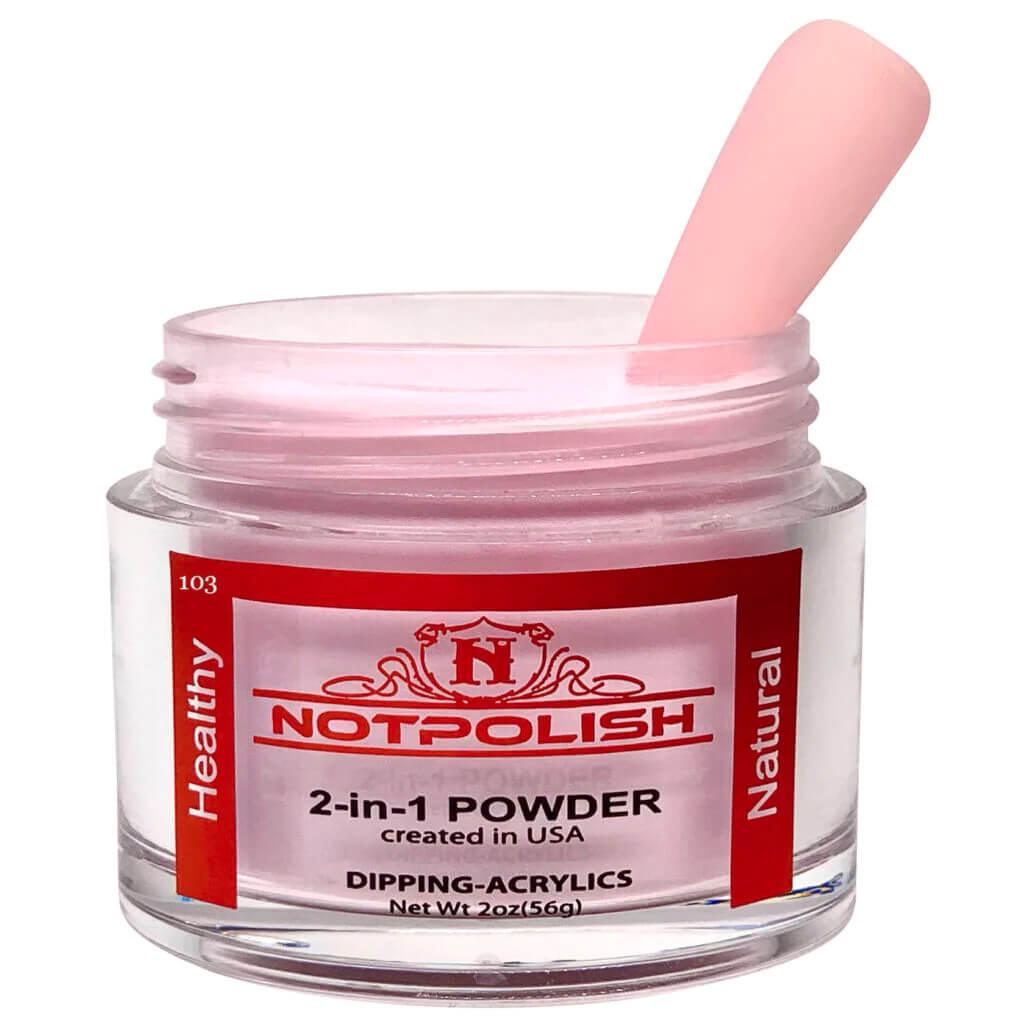 NotPolish Dip Powder 2 Oz - OG 103 Princess Slippers