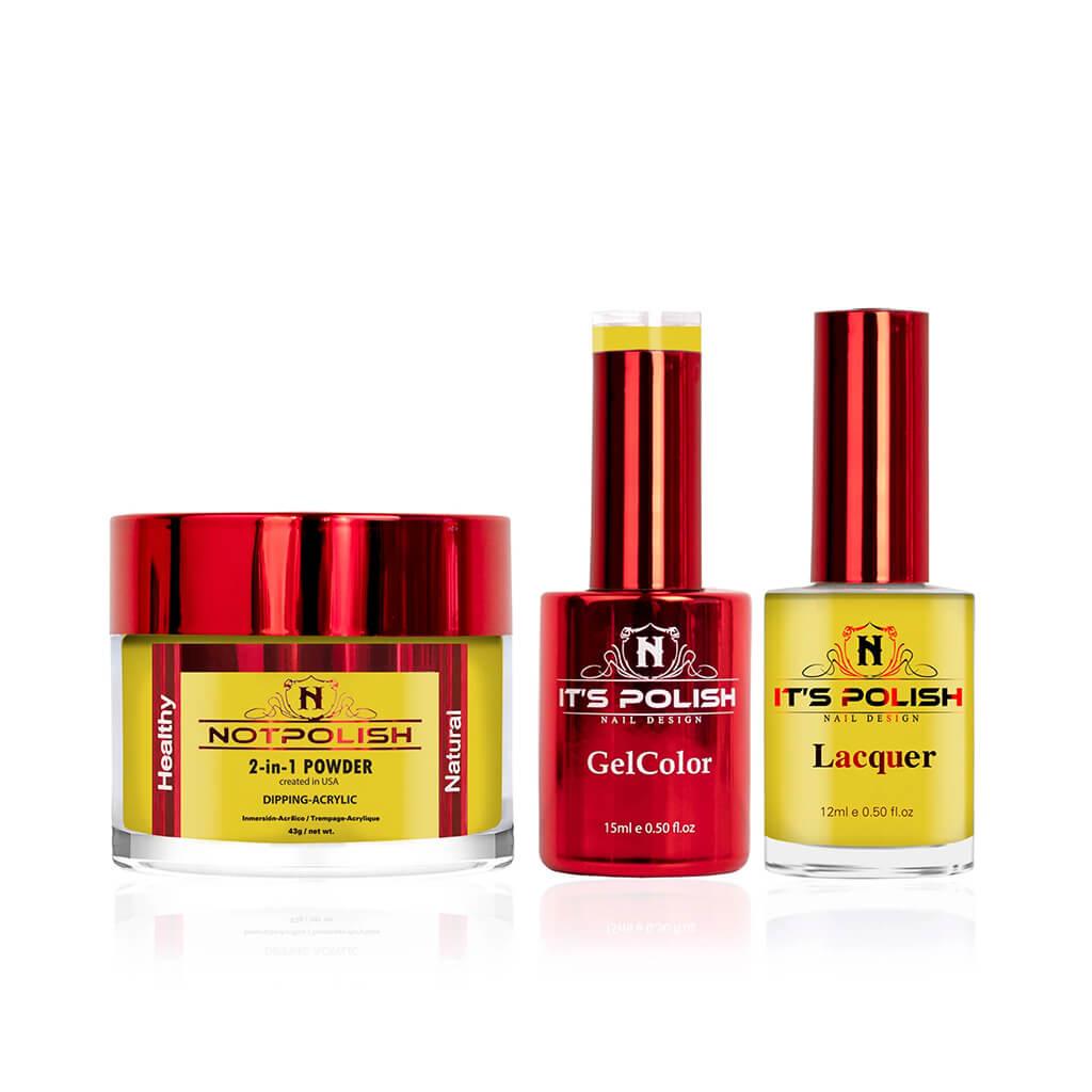 NotPolish Trio Gel + Lacquer + Dip Powder - OG 104 Sun Kiss