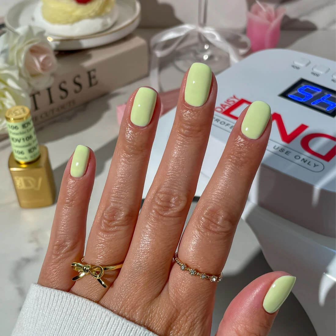 DIVA Gel Polish ONLY - #106 Pistachio Lemondade