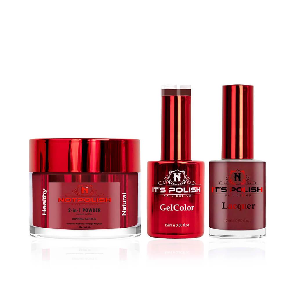 NotPolish Trio Gel + Lacquer + Dip Powder - OG 111 Studded Kiss