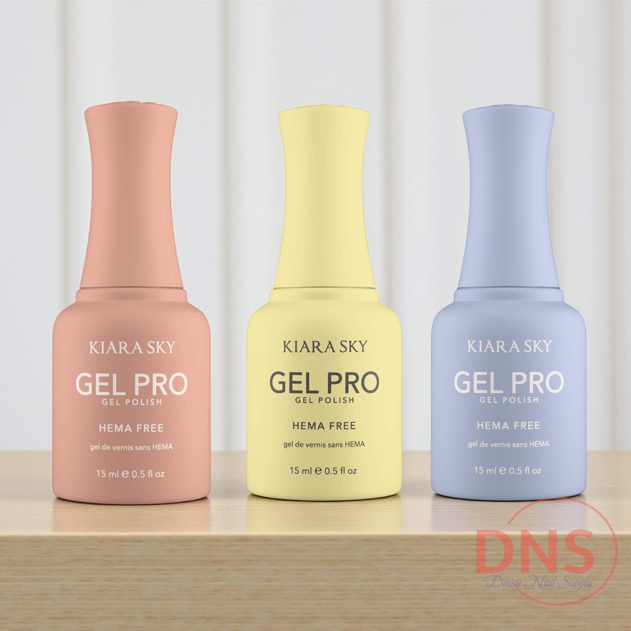 Kiara Sky GEL PRO Gel Polish HEMA FREE - HFG 011 + 041 + 051