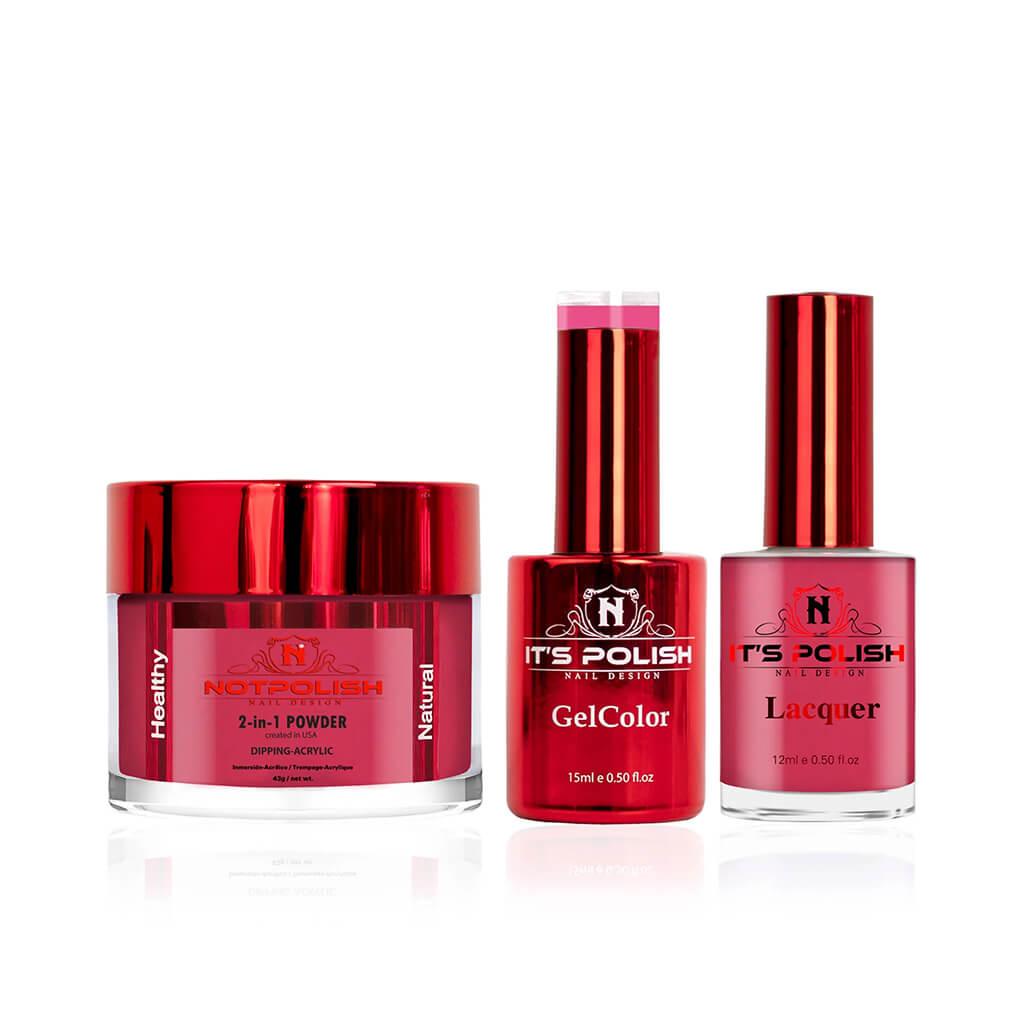 NotPolish Trio Gel + Lacquer + Dip Powder - OG 119 Extra Kiss