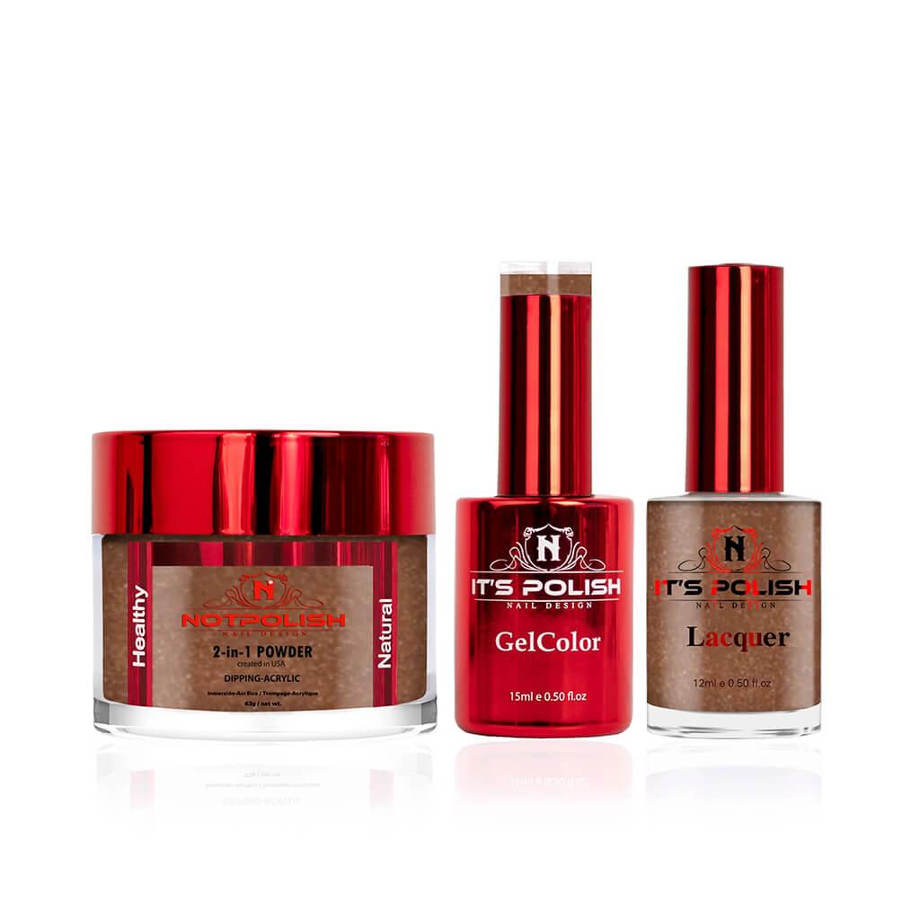 NotPolish Trio Gel + Lacquer + Dip Powder - OG 123 Silk Scarf