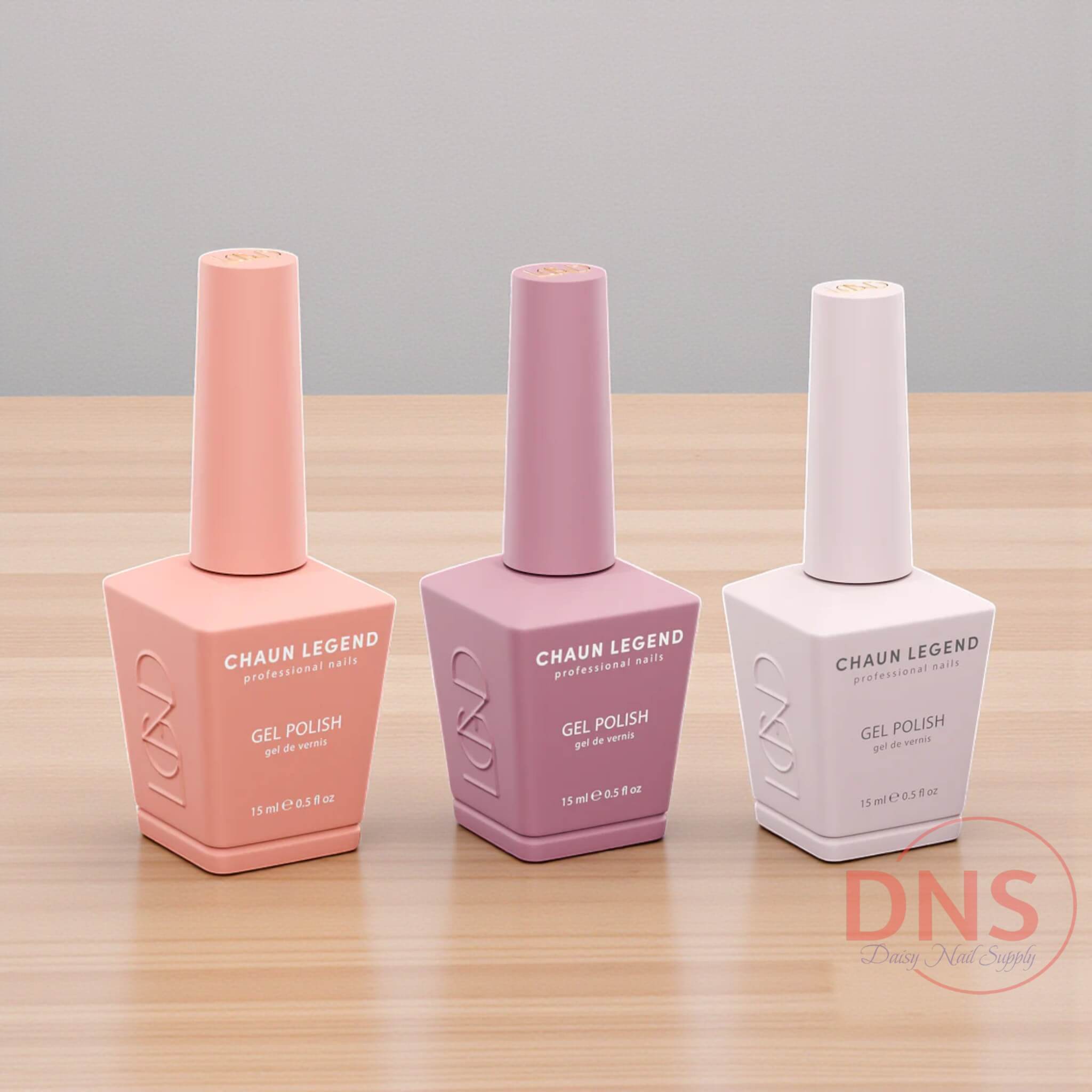 Chaun Legend Gel Polish LG 5013 + 5023 + 5033
