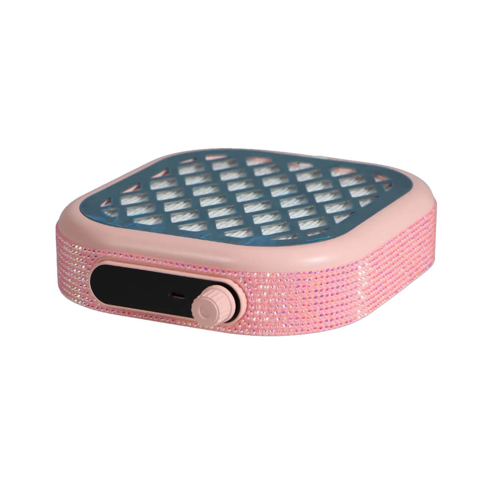 Cre8tion Compact Size Professional Dust Collector - Pink Crystal Item #13359