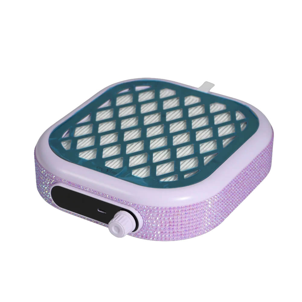 Cre8tion Compact Size Professional Dust Collector - Purple Crystal Item #13360