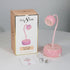 Cre8tion Rechargeable LED Lamp 12W - Pink - Item #13363