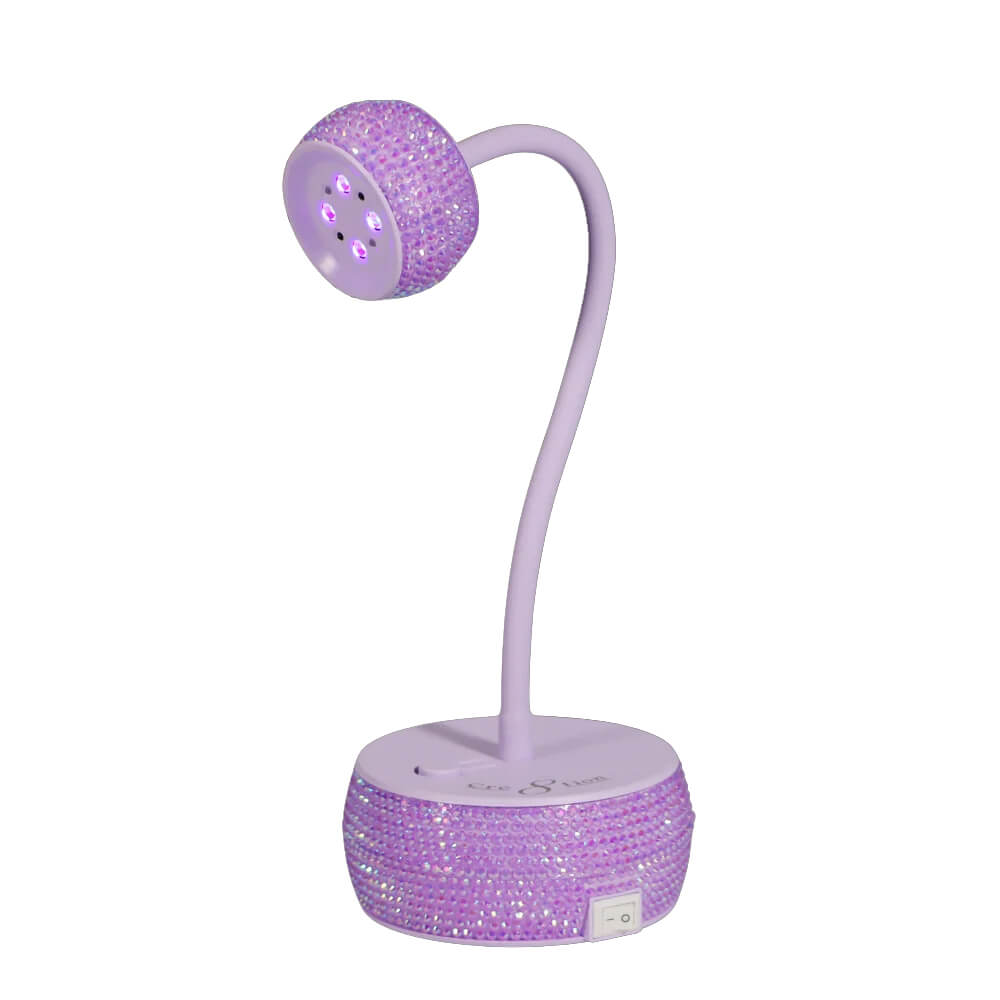 Cre8tion Rechargeable LED Lamp 12W - Purple Crystal - Item #13364