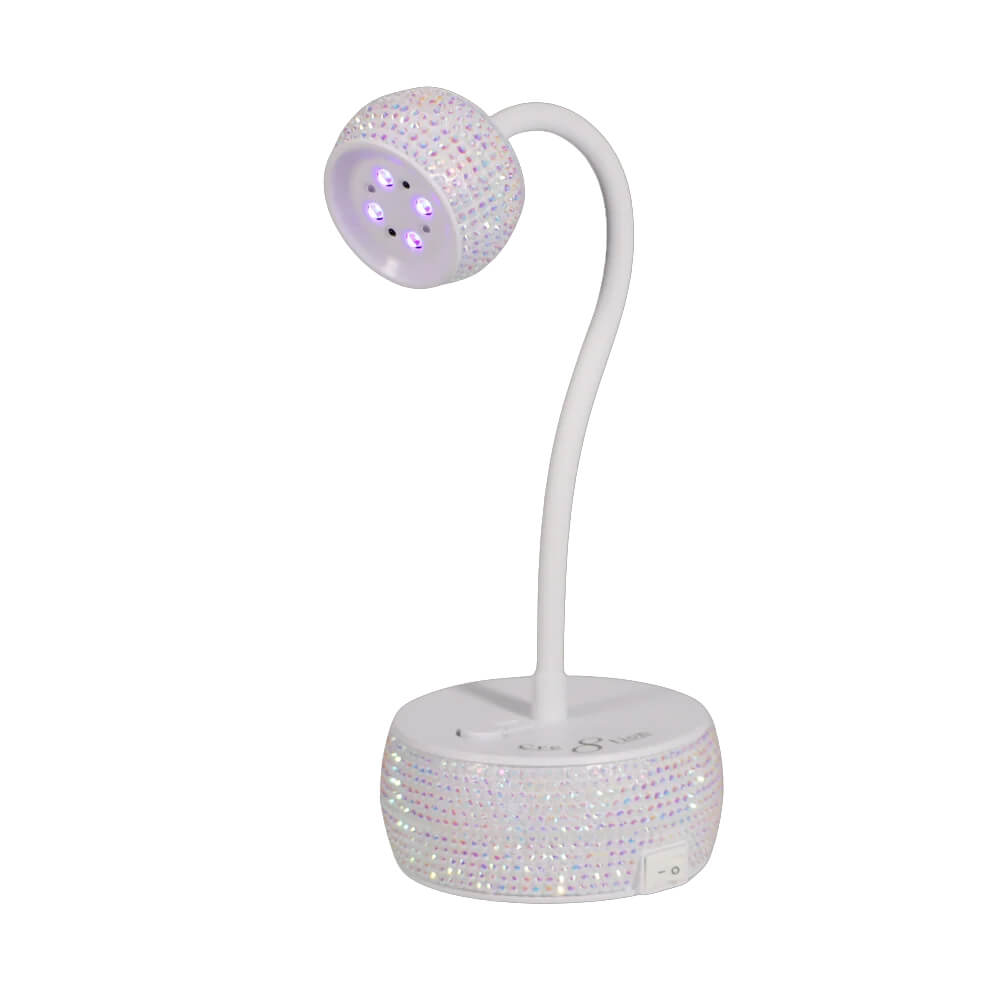 Cre8tion Rechargeable LED Lamp 12W - White Crystal - Item 13365