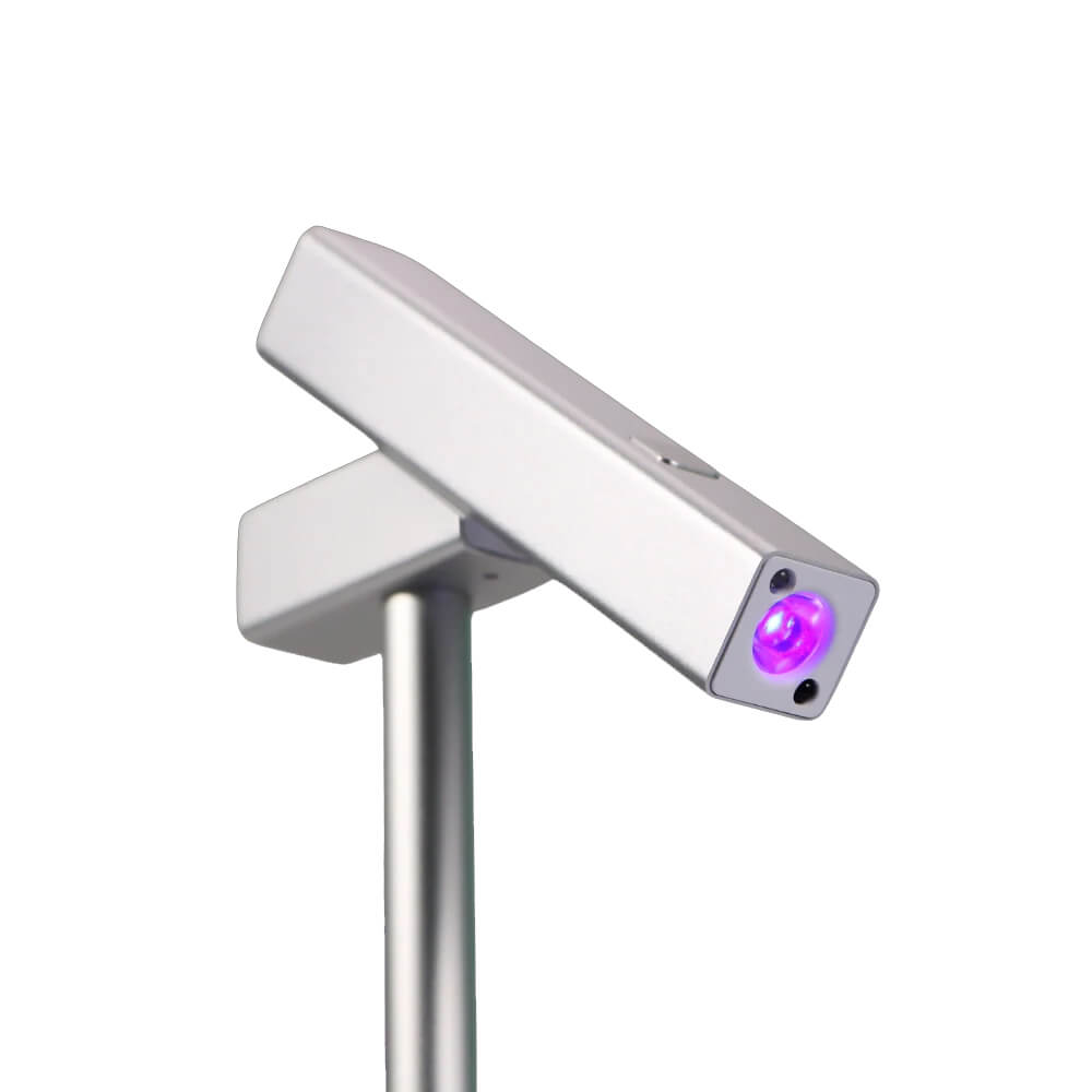 Cre8tion Portable Rechargeable 2in1 UV/LED and Desk Lamp - Silver 15W Item 13366