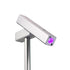 Cre8tion Portable Rechargeable 2in1 UV/LED and Desk Lamp - Silver 15W Item 13366