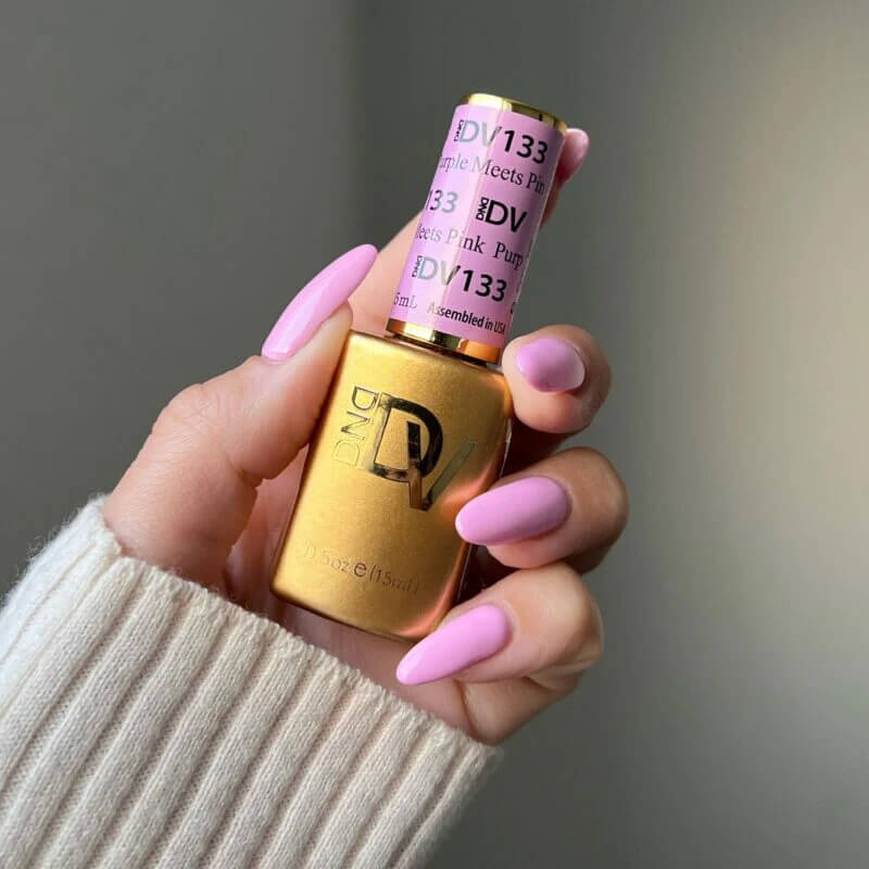 DIVA Gel Polish ONLY - #133 Purple Meets Pink