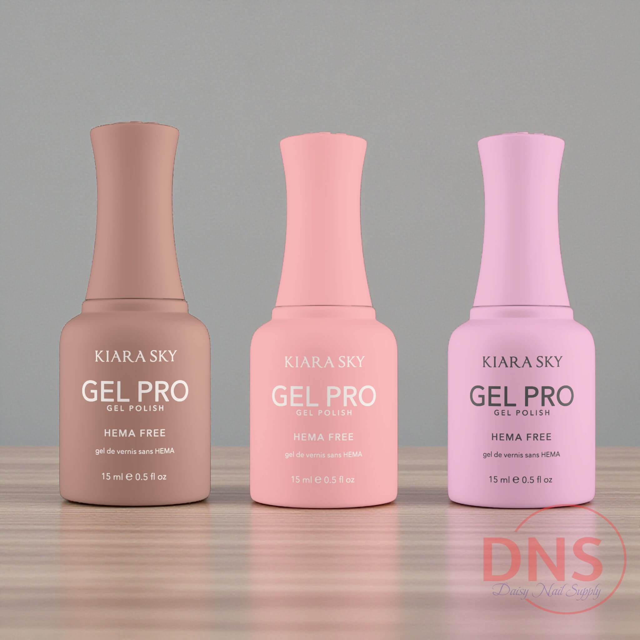 Kiara Sky GEL PRO Gel Polish HEMA FREE - HFG 015 + 025 + 035