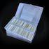 Cre8tion Nail Tips #23 Natural Longer Straight 500 pcs - Item#15289