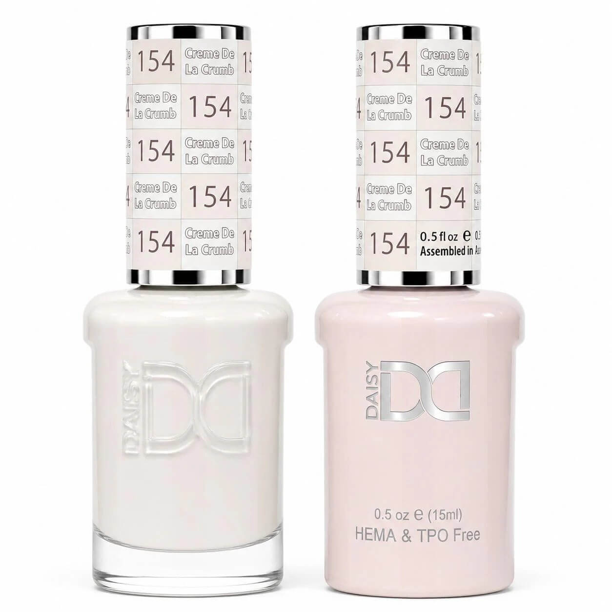 DND DUO Gel & Matching Nail Lacquer HEMA FREE - #154
