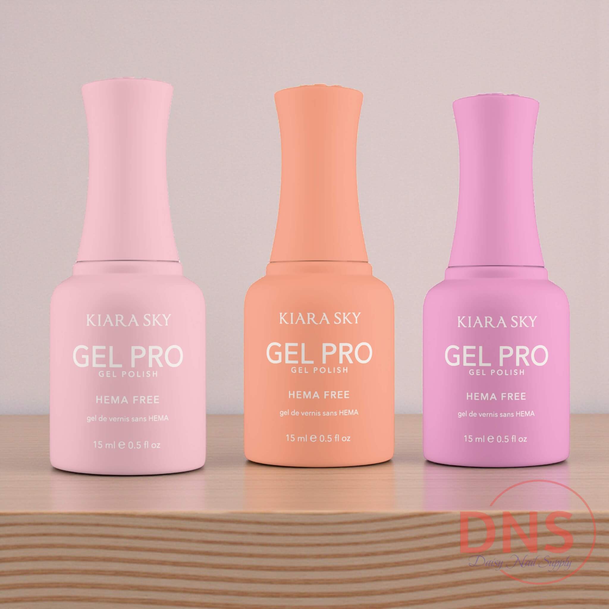 Kiara Sky GEL PRO Gel Polish HEMA FREE - HFG 017 + 027 + 037