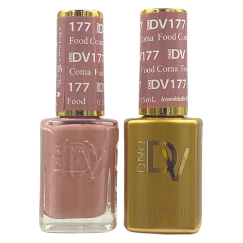 Diva Duo 1 Nail Lacquer + 1 Gel Polish - #177 Food Coma