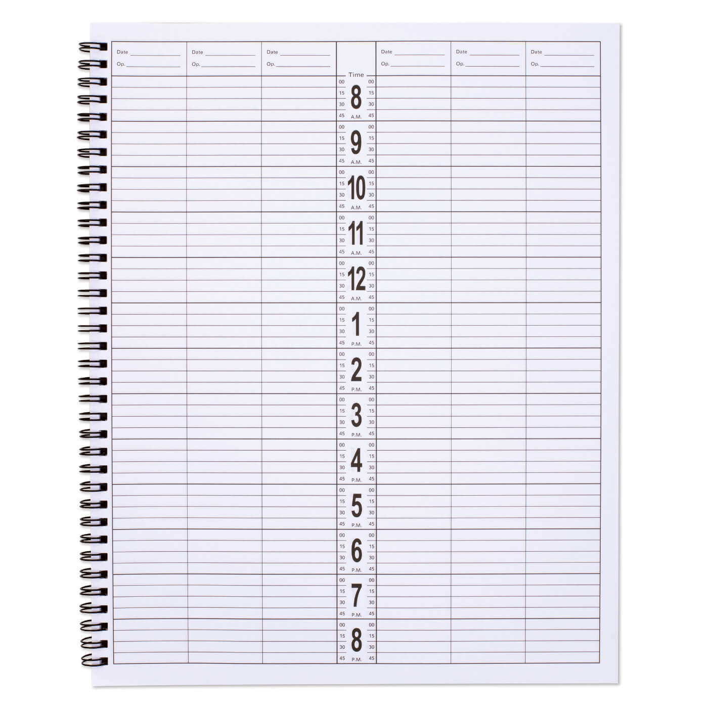 DL Pro Appointment Book, 6-Column Item# DL - C200