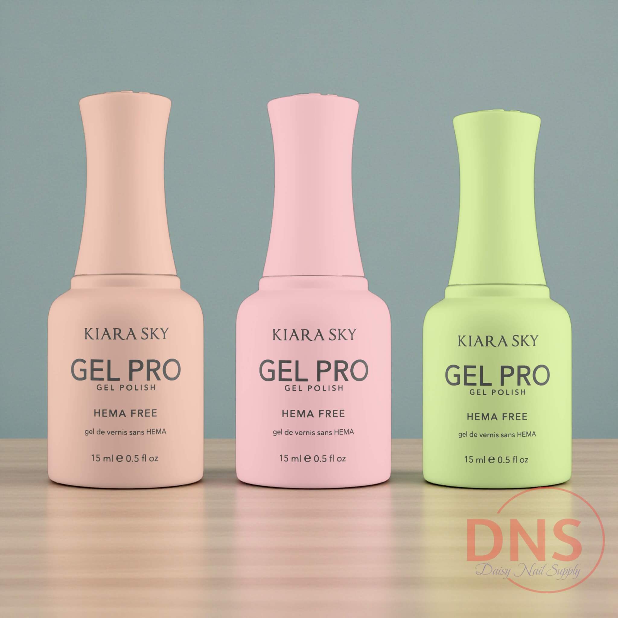 Kiara Sky GEL PRO Gel Polish HEMA FREE - HFG 022 + 032 + 042