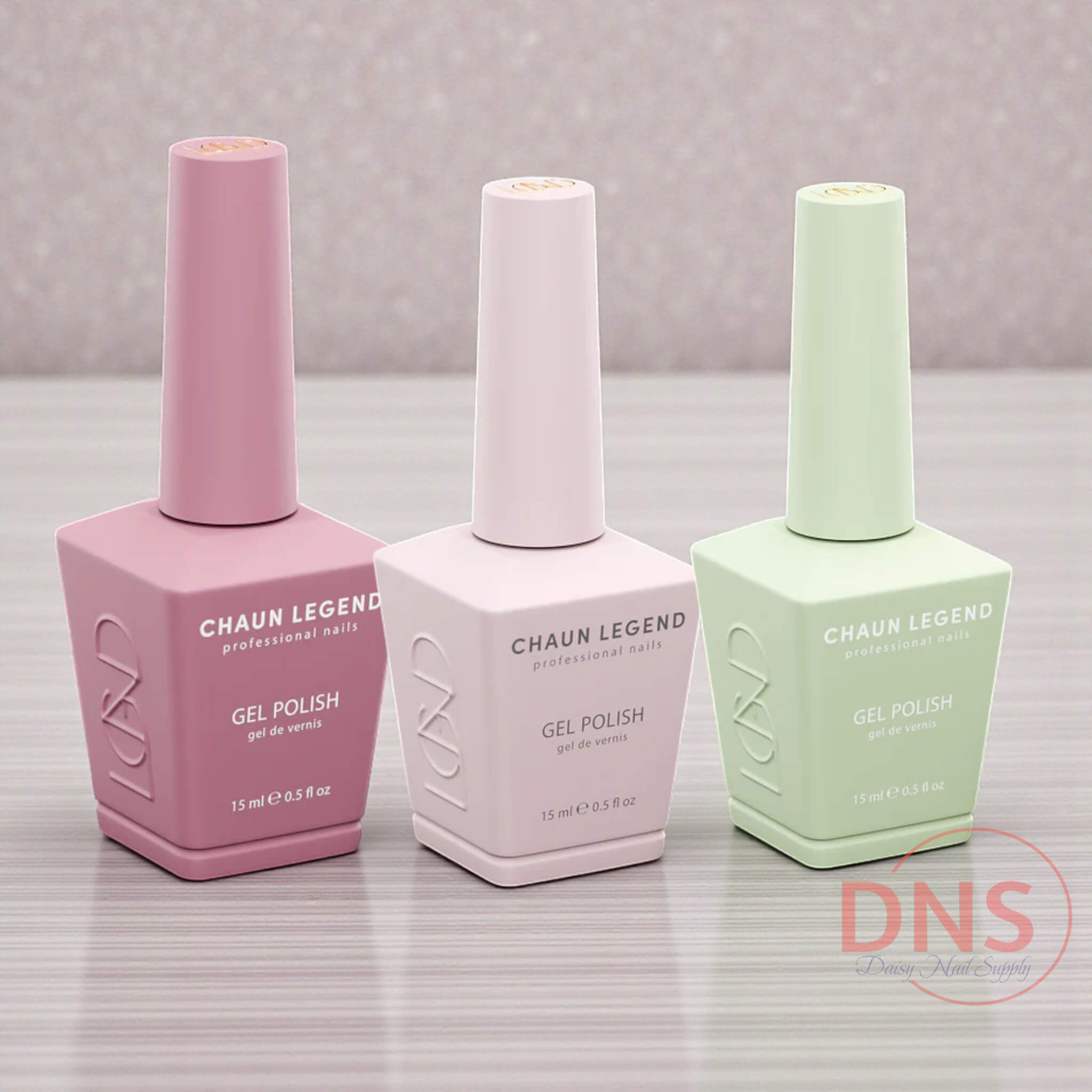 Chaun Legend Gel Polish LG 5023 + 5033 + 5043